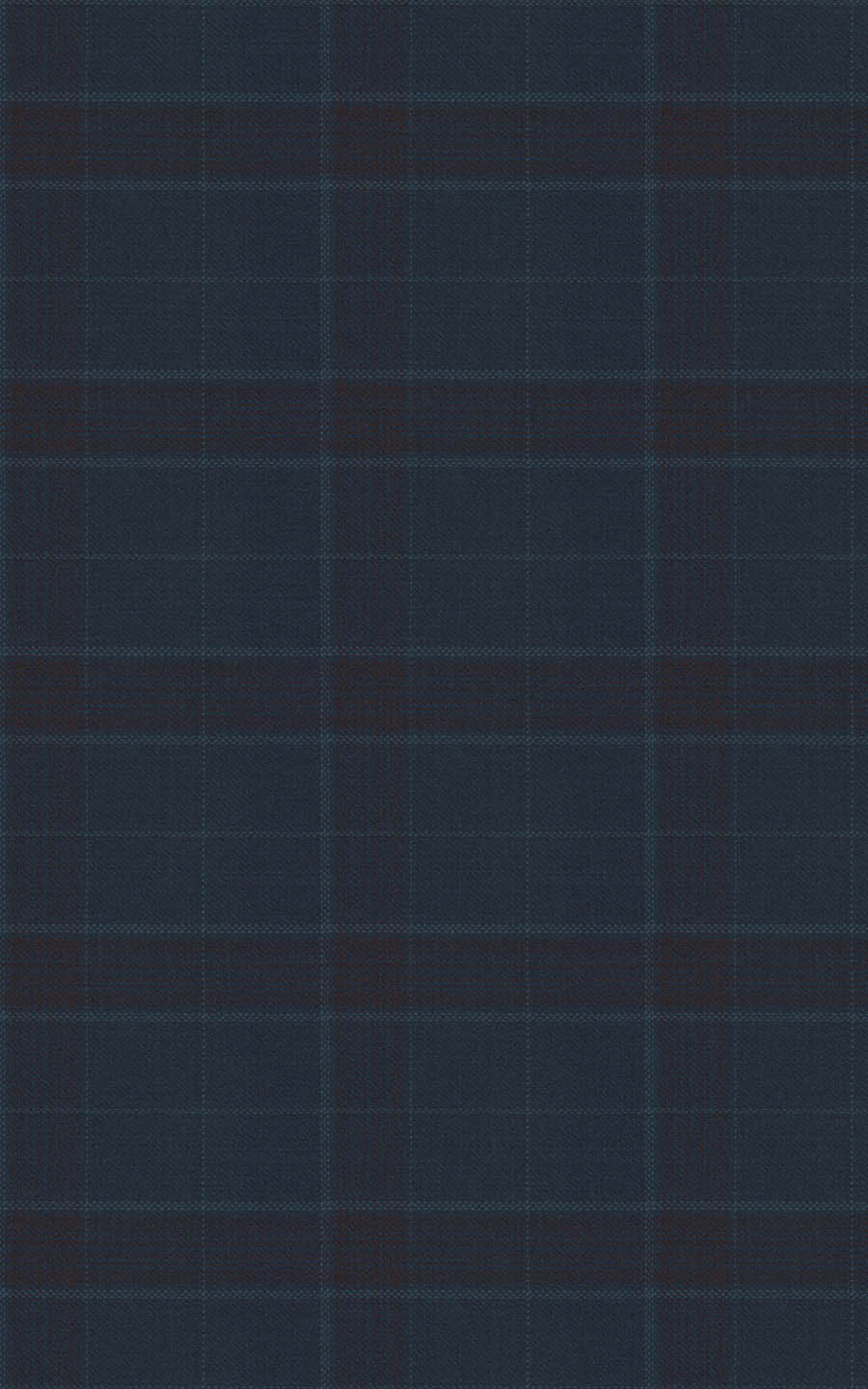 Teal Blue Checks Vest-tailored-fit