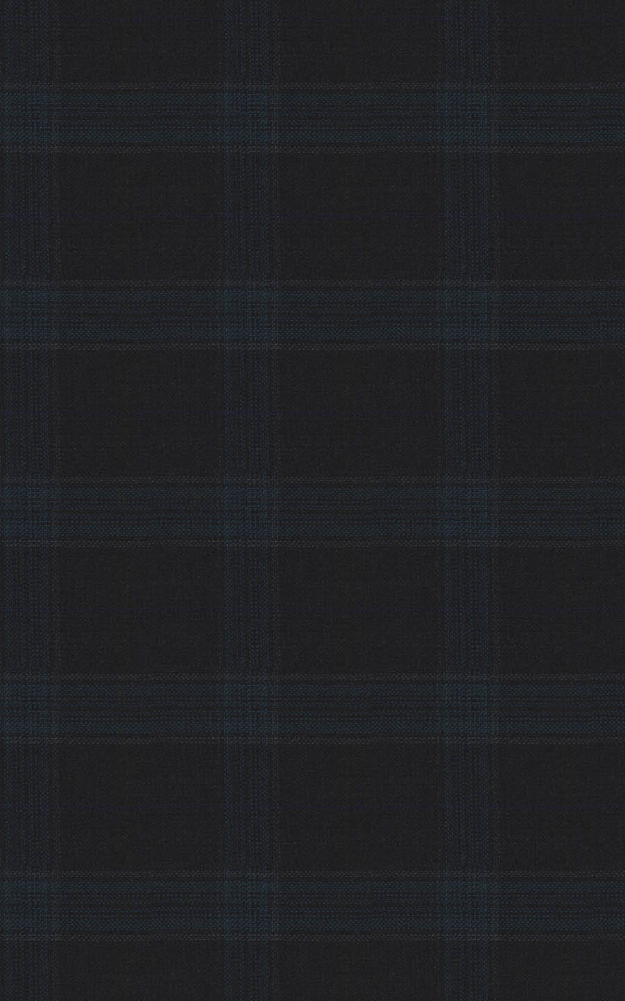 Charcoal Blue Checks Vest-tailored-fit