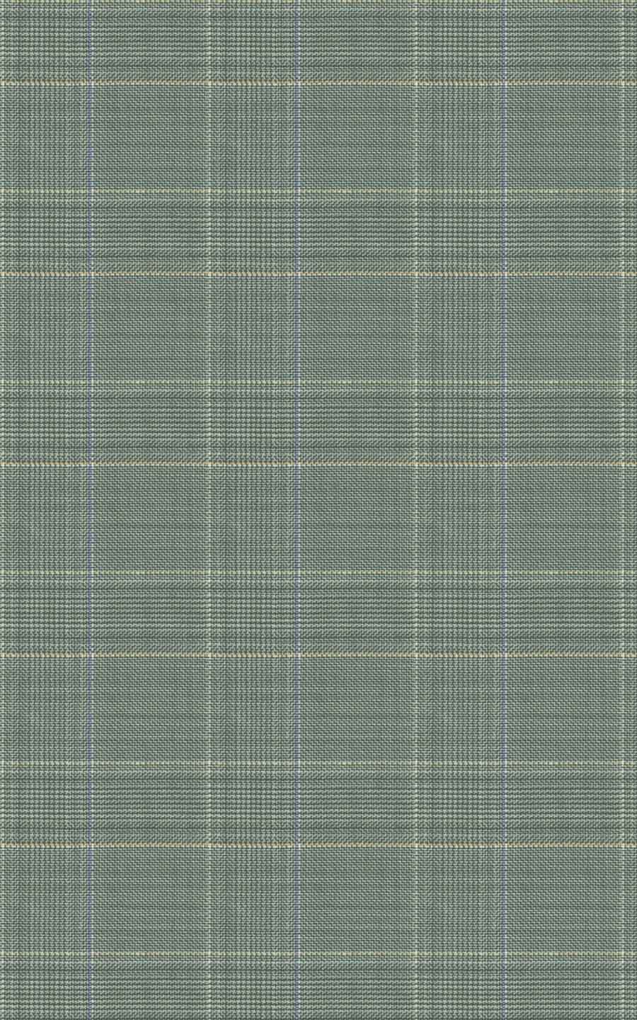 Light Green Plaid Wool Vest-tailored-fit