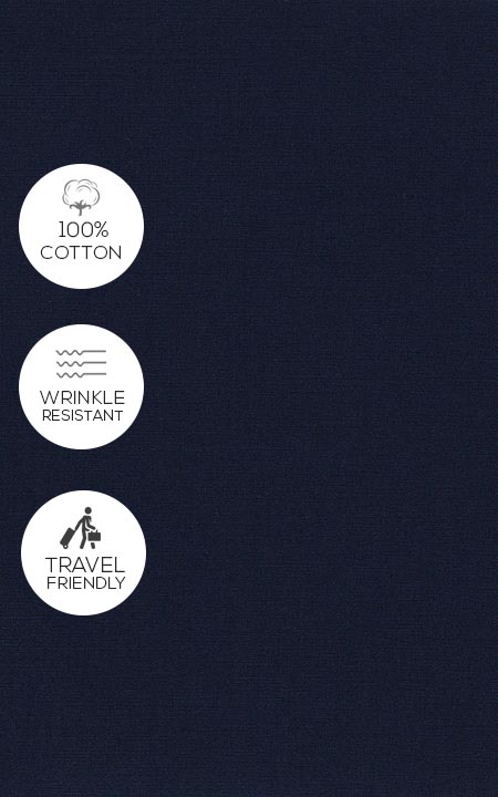 Presedential Navy Leisure Suit-tailored-fit