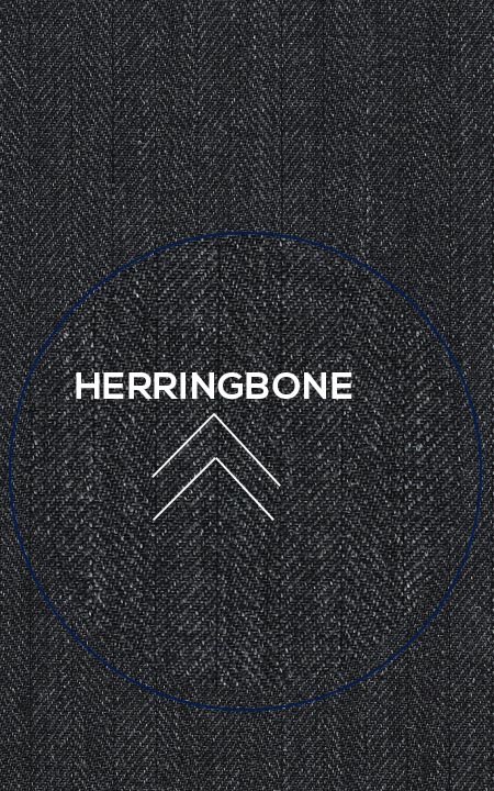 WoolRich Charcoal Grey Herringbone