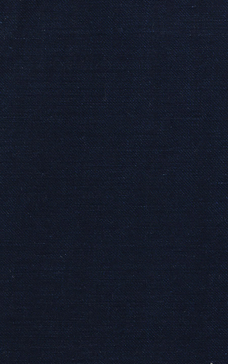 Belgian Midnight Blue Linen