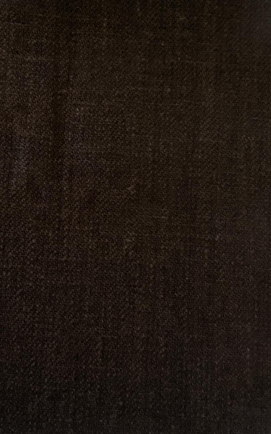 Belgian Coffee Brown Linen