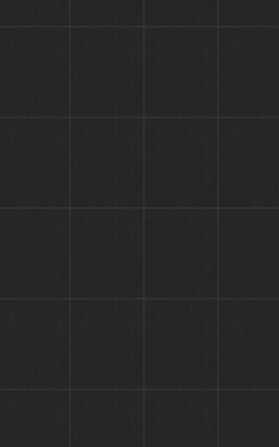 Blue Checks Black Wool Suit-tailored-fit