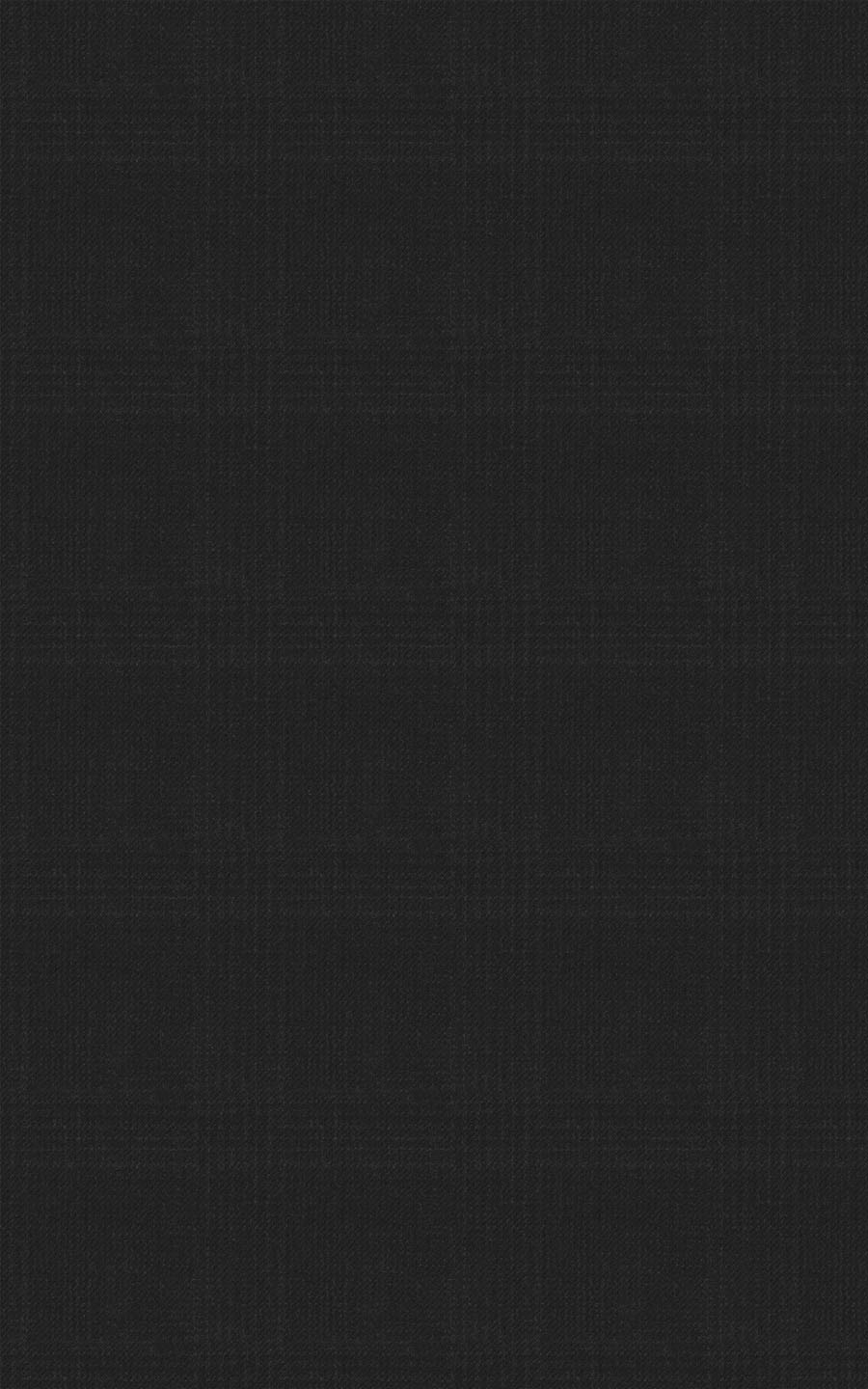 Georgia Plaid Black Pure Wool