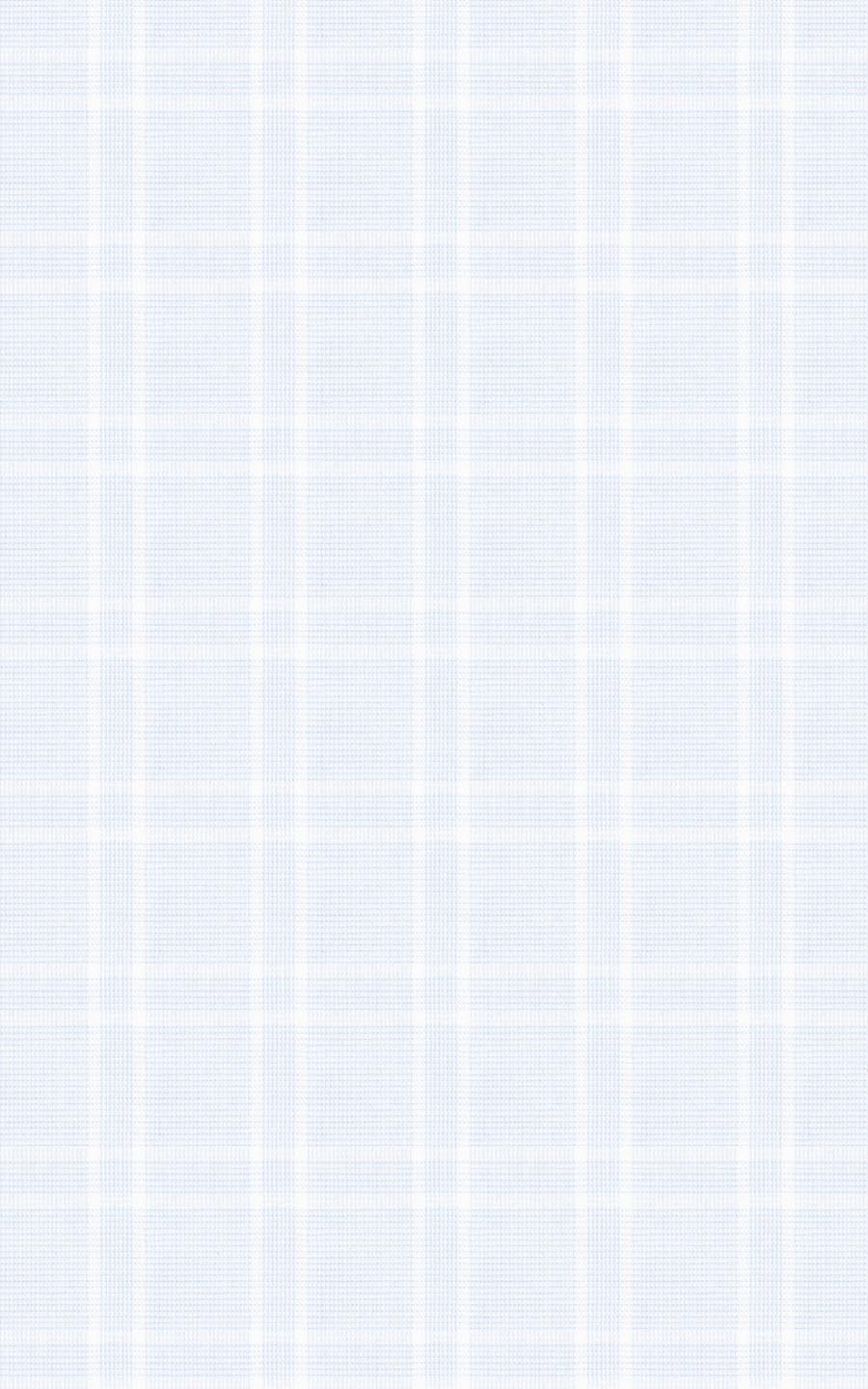 Subtle Blue Checks Cotton